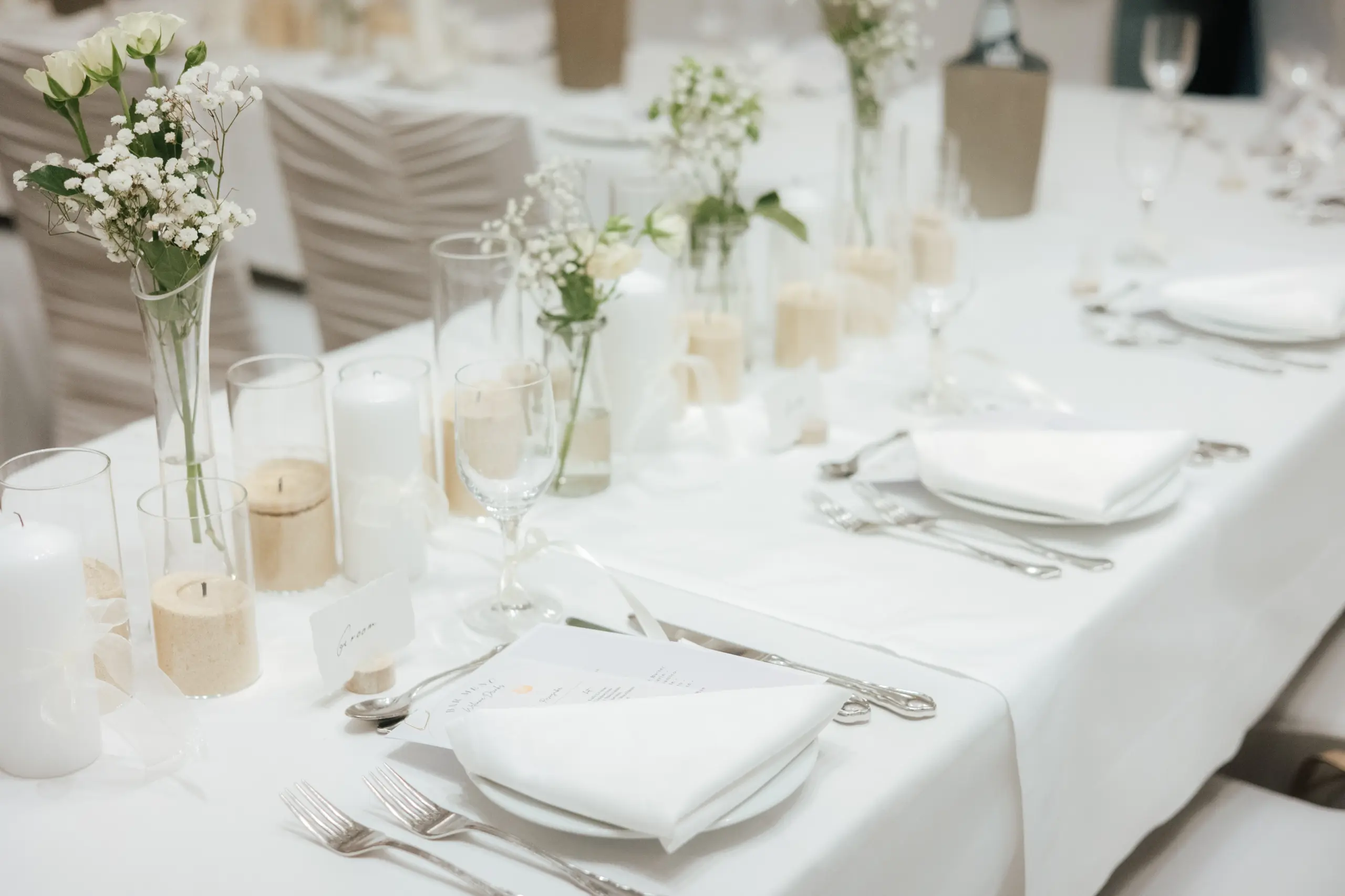 Hochzeit in Oldenburg – Tischdeko